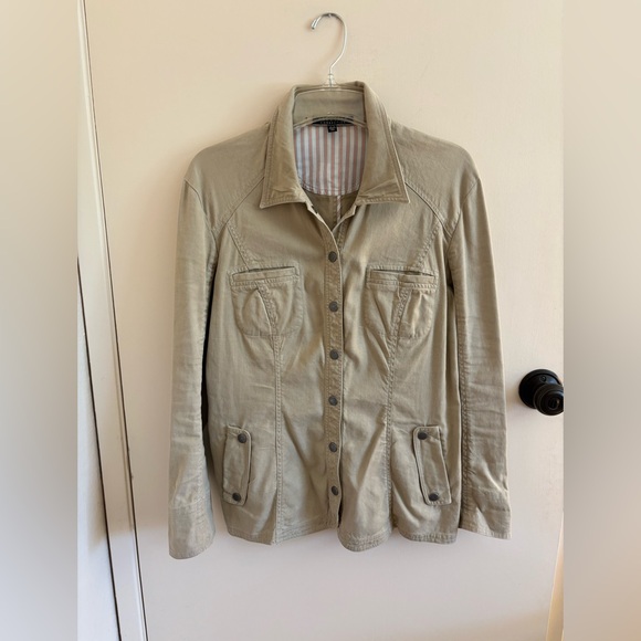 Peruvian Connection Tan Utility Jacket - Picture 1 of 12